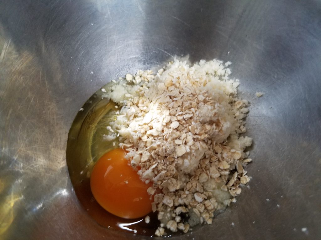 オートミール 卵